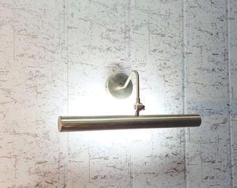 Arandela de parede moderna e minimalista, luminária de parede preta com LED, decoração contemporânea para casa.