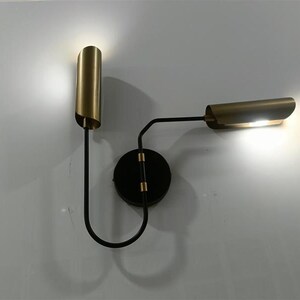 Industrial Wall Lamp – Metal Shade Sconces, Rustic Farmhouse Lighting