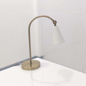 Bedside Desk Lamp – Modern Study Light for Nightstand, Dorm Office Desk