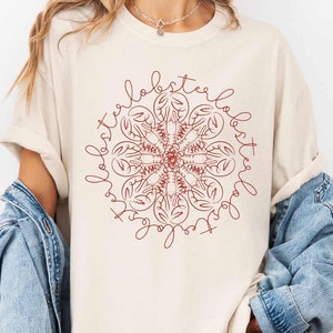 Mandala Vintage hummer-t-shirt, retro kräftor-tröja, boho skaldjur-t-shirt, comfort colors® estetisk hav-t-shirt, semester-t-shirt med havsälskare