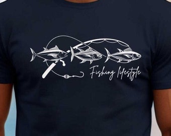 fishing tuna tshirt for husband, fish tuna shirt for him, shirt for fisherman, tuna fishing t-shirt gift for men, fishing tshirt gift for