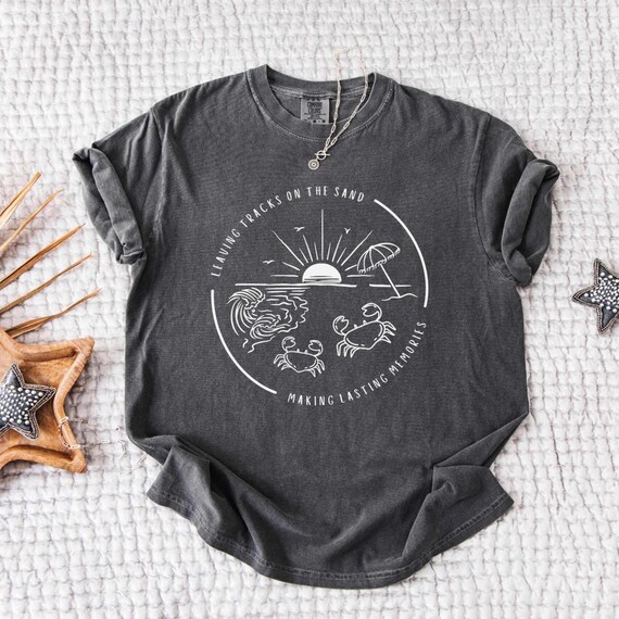 Making lasting memories crab tshirt, summer crab shirt gift, ocean lover sea creature tshirt, cute crustacean tee, comfort colors® t-shirt