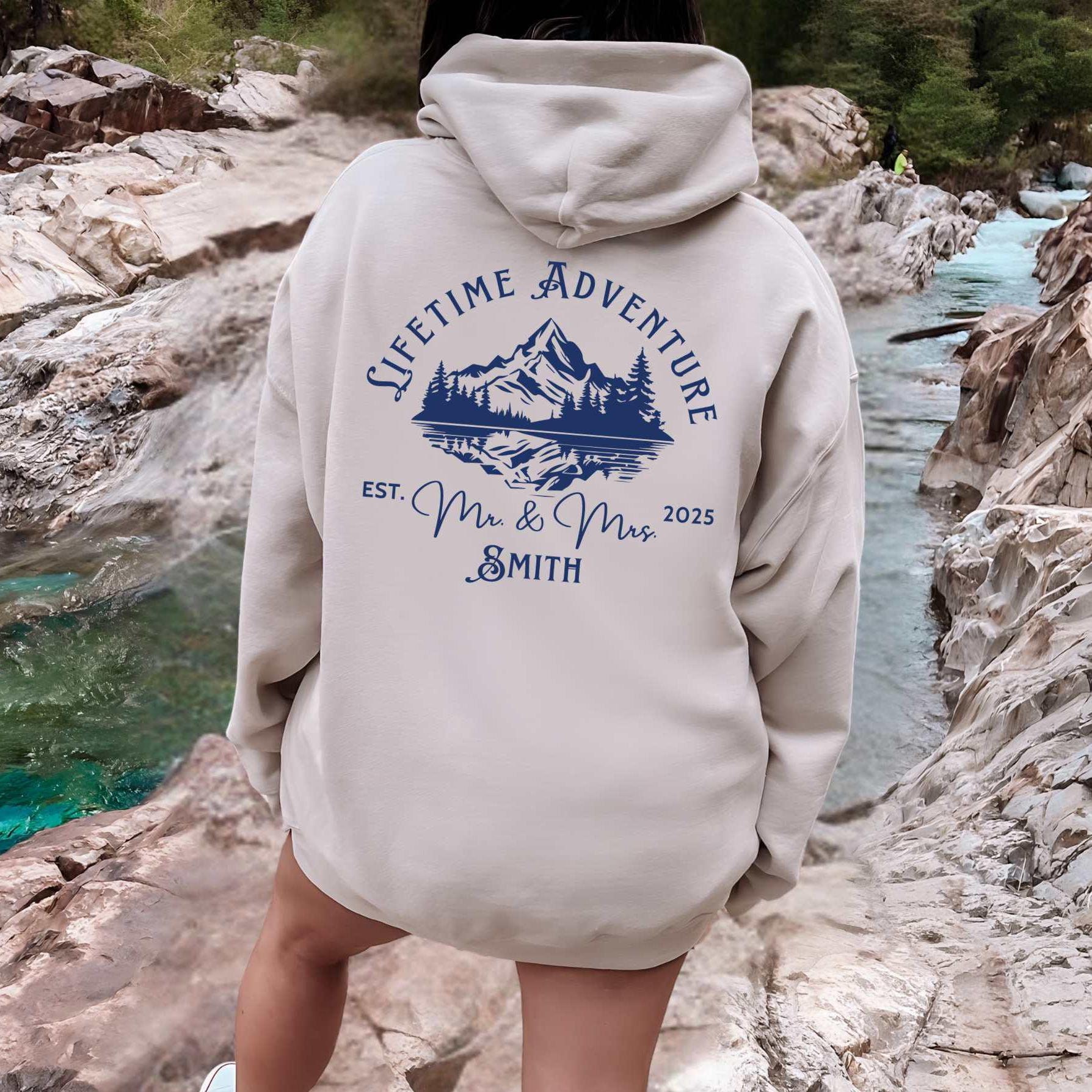 Marié Est. 2026 Épouse Assortie Mariage Just Married Sweat à