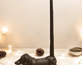 Dachshund Paper Towel Holder Sausage Dog Home Decor