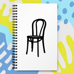 Improv Bentwood Chair- Spiral notebook