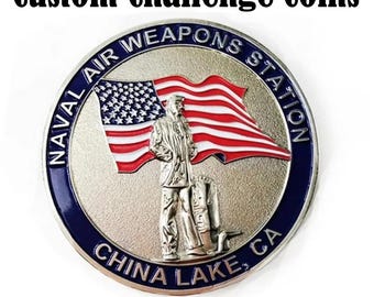 Custom Military Challenge Coins, Personalized Army, Police, Corporate