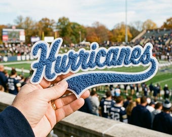 Custom Chenille Patch, Varsity Letterman Jacket, Made To Order
