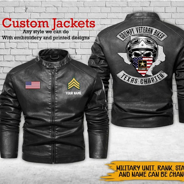 Customized Leather Jackets, Biker Jackets, Wedding Jackets, Free Shipping