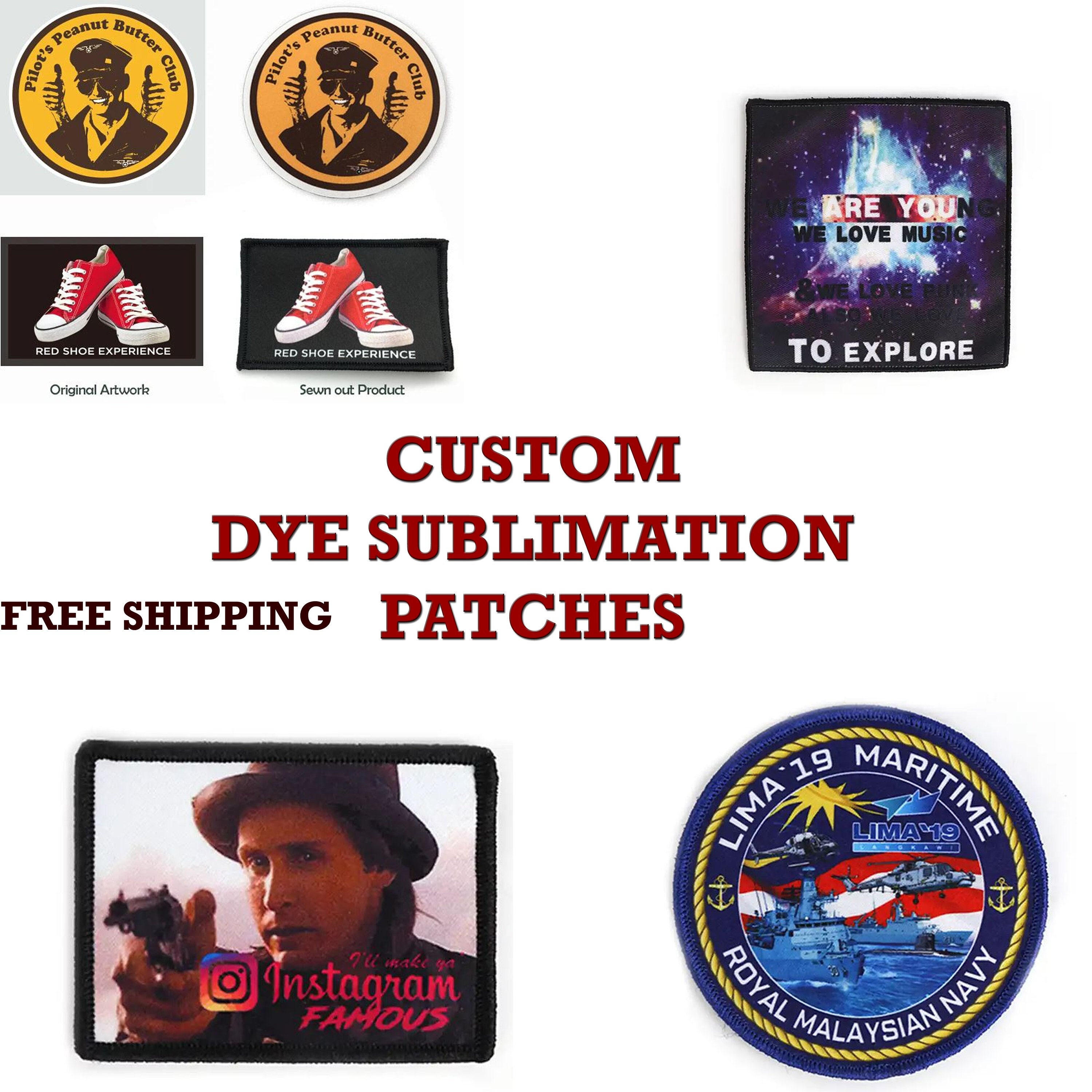 Custom Dye Sublimation Patches – Create Photo Patches