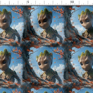 Cartoon Fabric - Movie Character  Printed Fabric, Movie Charakter Cotton Linen Silk Fabric - Fabric By The Yard/Metre