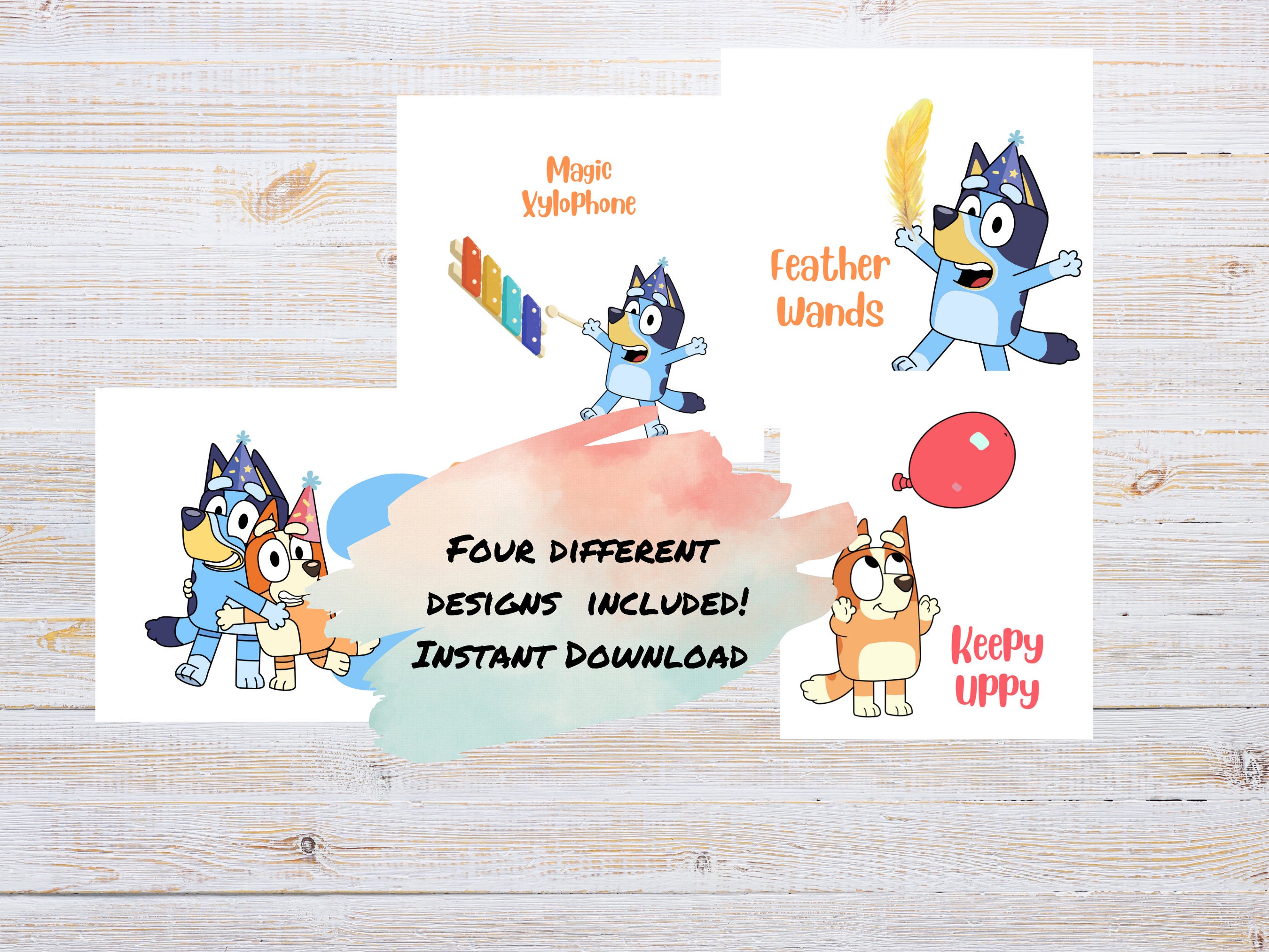 Bluey Printable Party Favors and - Il Fullxfull.5679182791 Bkwx 