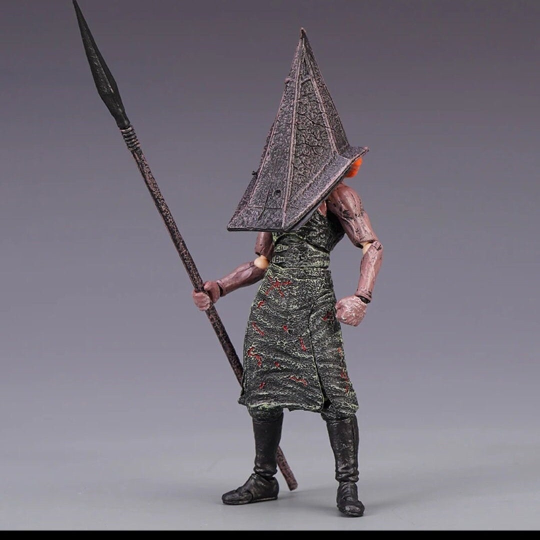 Silent Hill Red Pyramid Head Thing Figure Etsy
