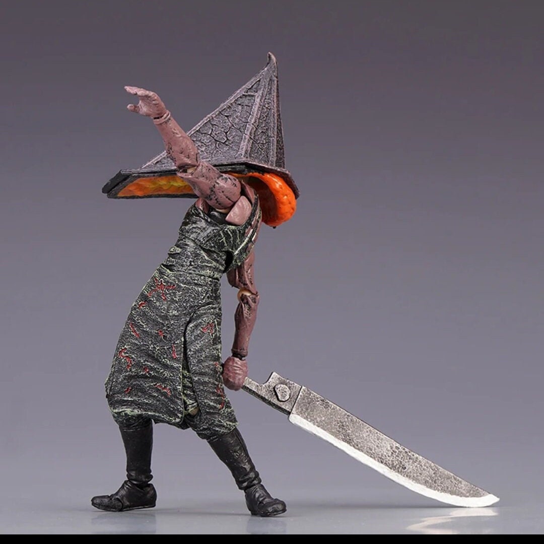 Silent Hill Red Pyramid Head Thing Figure Etsy