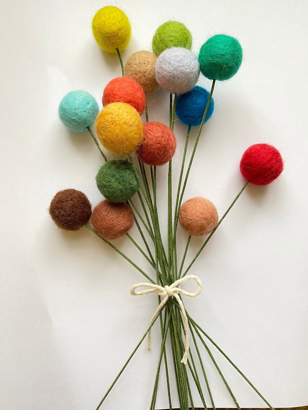 Felted Wool Ball Wool Needle Felt Ball Diffuser Wool Felting Ball Home