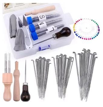 70 stücke Nadelfilz Set, Wollfilznadeln Zubehör Kit, Wollfilznadeln Lieferungen Für Anfänger, Nadelfilz Werkzeuge, Nadelfilz Kits, Geschenk für Sie