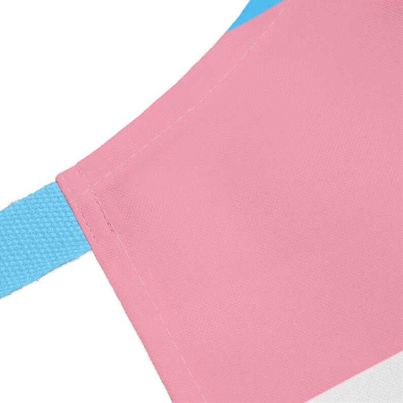 Personalized Trans Pride Apron: Custom Name, Chef Gift, Polyester Canvas image 6