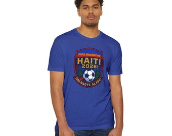 Haiti 2026 Shirt, Grenadye Alaso Tee, Haitian Soccer Futbol t-shirt, Football Fan Gift, Grenadiers