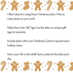 Christmas Jokes Printable Pdf, Lunch Box Notes, Holidays, Dad Jokes ...