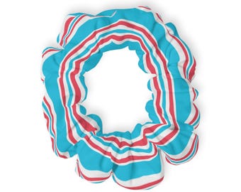Newborn Swaddle Stripe Scrunchie: Mother Baby Nurse Hair Tie, NICU gift