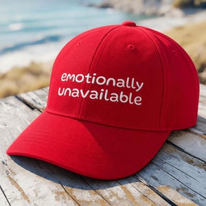 Emotionally Unavailable Hat - Etsy