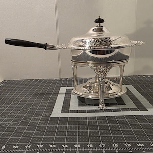 Vintage FB Rogers Silver Co. Chafing Dish Set