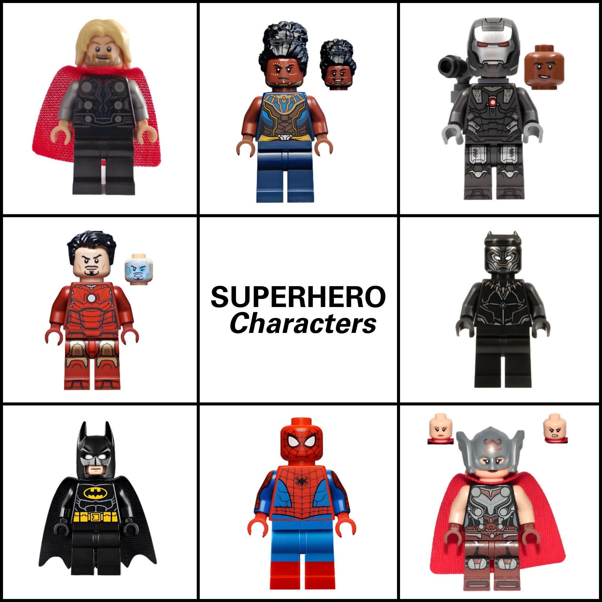 Lego Marvel + DC Super Heroes Minifigures YOU PICK. New 100% Authentic Lego