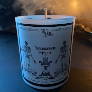 Soy wax candle with scent