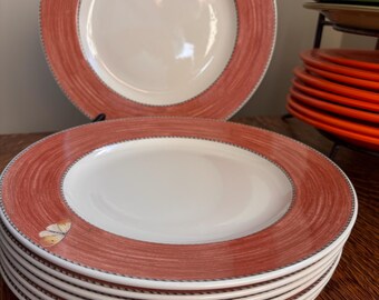 Bernardaud Limoges Artois Blue 30 Piece Porcelain Dinnerware Set