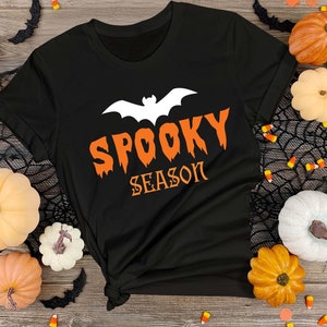 Spooky Season Shirt, Cute Spooky Shirt, Halloween Shirts,  Retro Halloween Shirt, Halloween Boo Shirt, Fall Shirt