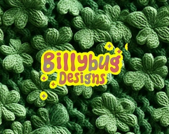 St Patrick’s day seamless pattern - 3D repeating file for surface design - digital paper