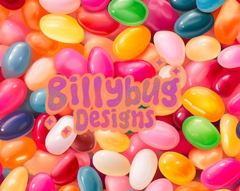 Easter seamless pattern- jelly beans repeating file for fabric sublimation - instant download digital paper surface design