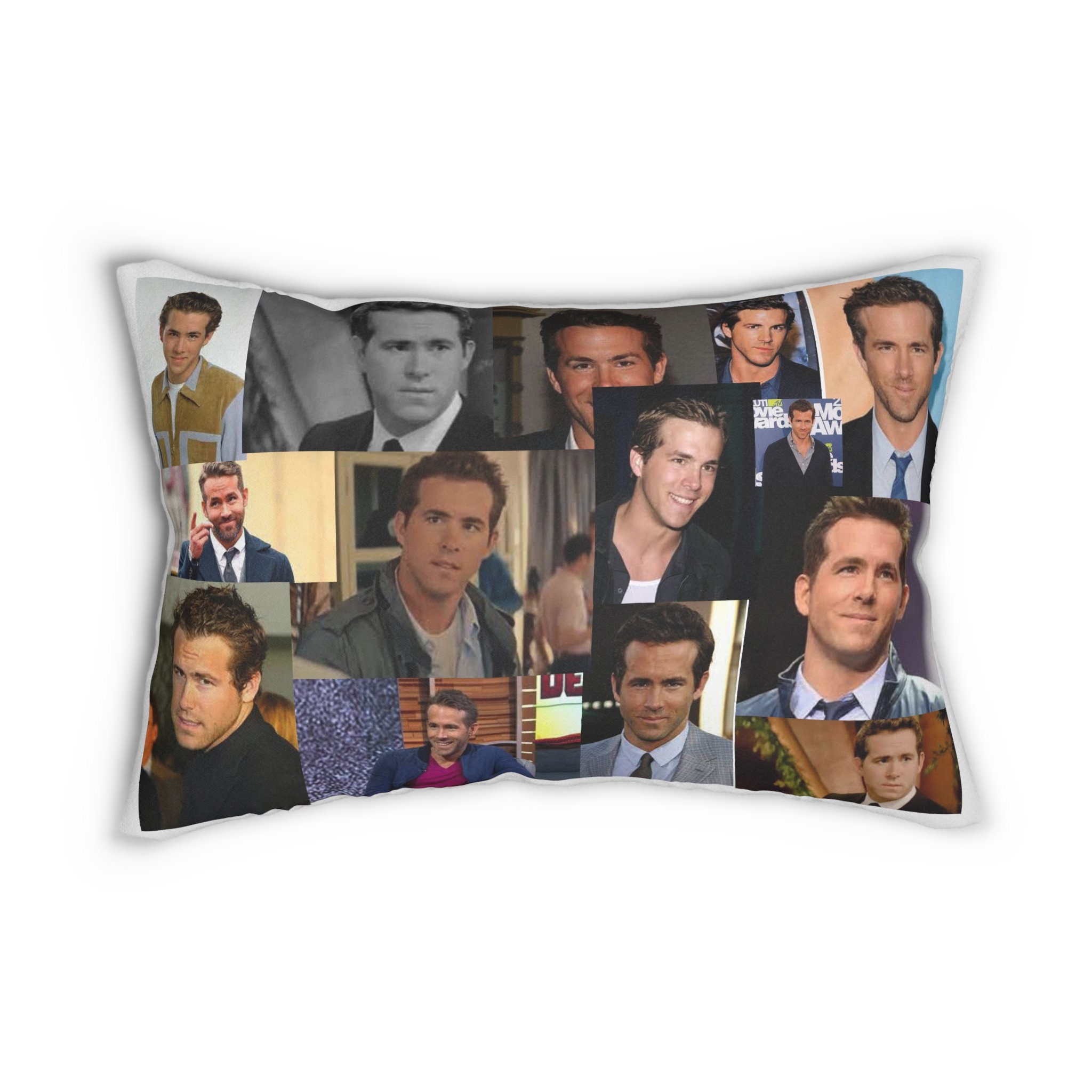 Generic Ryan Reynolds Sexy Pillowcase,Decor Office Decorative,Funny Gift  for Kids,Interesting Finds,Magic Mermaid Reversible CushionNO Pillow