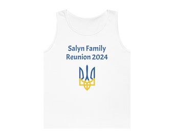 Salyn Family Reunion 2024, Unisex Heavy Cotton Tank Top