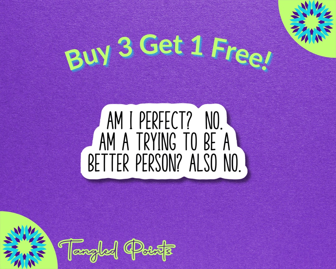 Funny Sarcastic Stickers | Vinyl Die Cut Adult Gifts for Planners ...