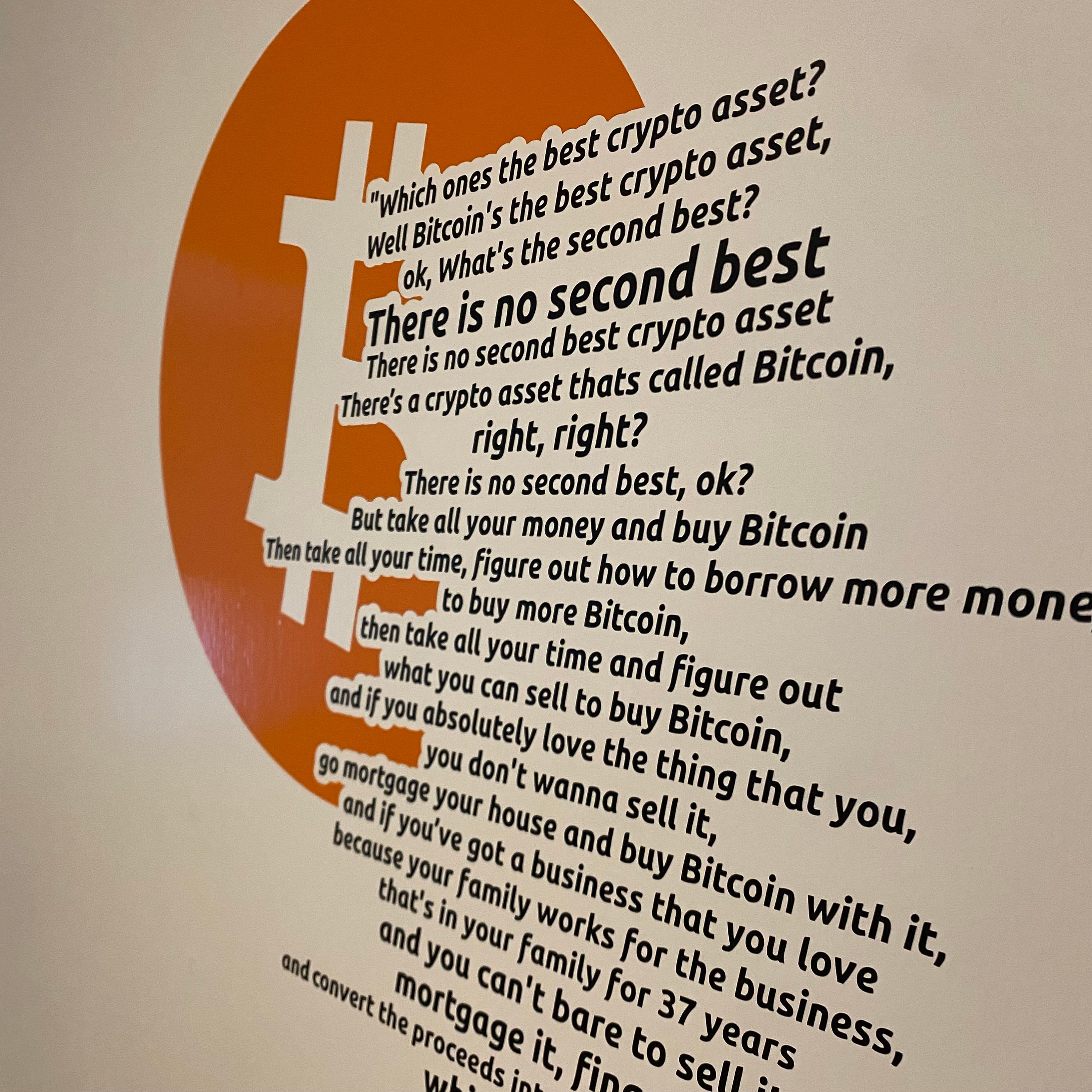 Funny Michael Saylor Bitcoin Quote - 
