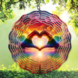 Vivi la tua verità Wind Spinner PNG, bandiera Gay Pride Sublimazione PNG, modello Pride Month Garden Spinner, idea regalo fai da te LGBTQ+