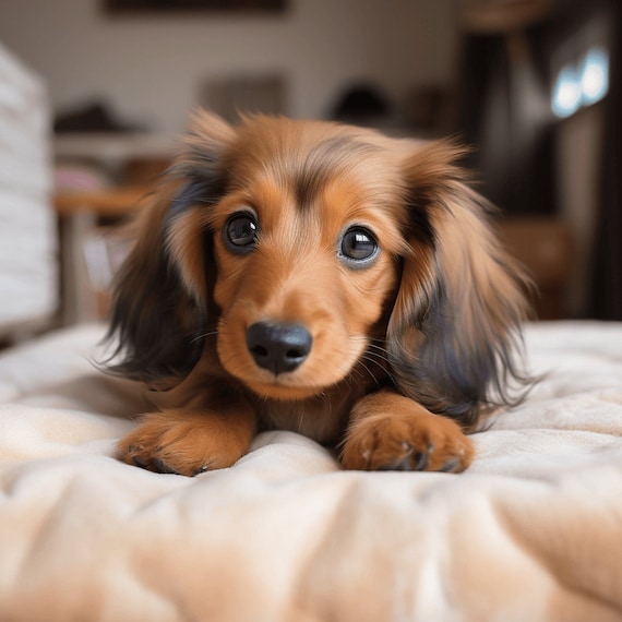 Long haired dachshund puppy discount