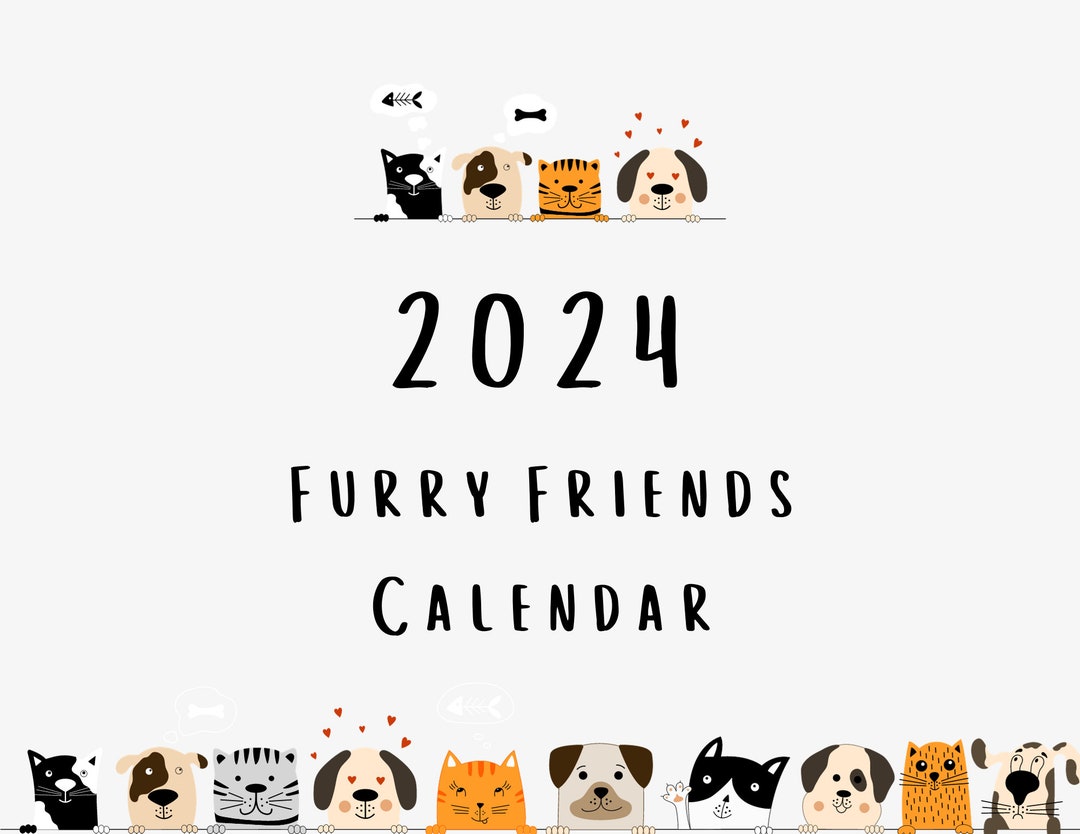 Beautiful view of Furry Friend Wall Mural Ideas