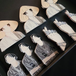 Agust D Enamel Pins