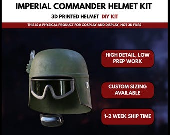 Star Wars Imperial Commander DIY Helmet Kit - Mandalorian Movie Cosplay