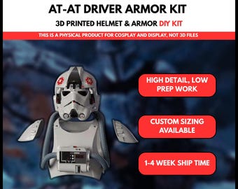 Kit de armadura DIY de piloto AT-AT de Star Wars - Cosplay de la película Mandalorian