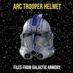 DIY Clone ARC Trooper Star Wars Helmet (3D Print Only!)