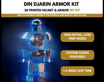 Kit de armadura DIY de la temporada 1 de The Mandalorian de Star Wars - Cosplay de Din Djarin