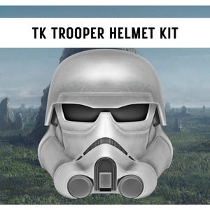TK Trooper Helmet 3D Printed DIY Kit Imperial Star Wars Cosplay Shadow Lord