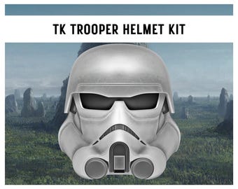 TK Trooper Helmet 3D Printed DIY Kit Imperial Star Wars Cosplay Shadow Lord