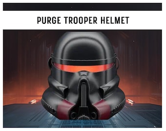 Star Wars Purge Trooper Helmet 3D Print DIY Kit
