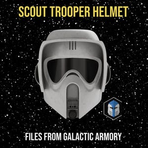 Scout Trooper Helmet 3D Print DIY Kit