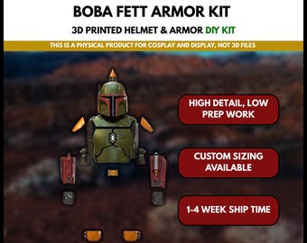 Star Wars Boba Fett DIY Armor Kit - Mandalorian Cosplay