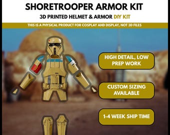 Kit de armadura de Shoretrooper de Star Wars para armar tú mismo - Cosplay de Rogue One
