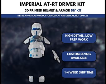 Star Wars AT-RT Driver DIY Armor Kit - Mandalorian Movie Cosplay